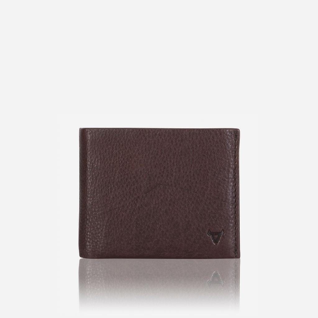 Brando Wallet Brando Multi Card, Coin +Noted Leather Wallet,Dark Brown (7226748436569)