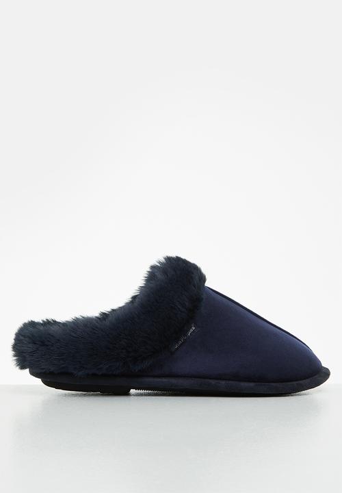 Hush Puppies Slippers Size Uk Four Hush Puppies Virginia Women's Slippers Navy (7706142965849)