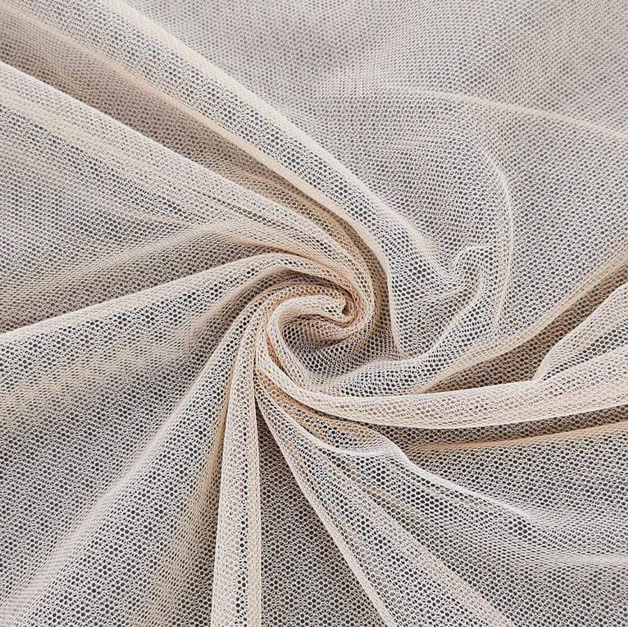 TULLE Dress Fabrics Mink Soft Tulle Fabric 150 cm (6561918976089)