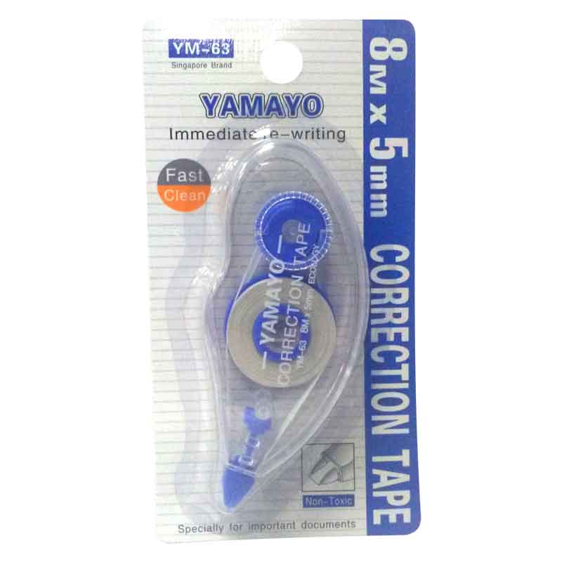 Stationary Tech & Office Correction Tape  YM-63 (2061689520217)