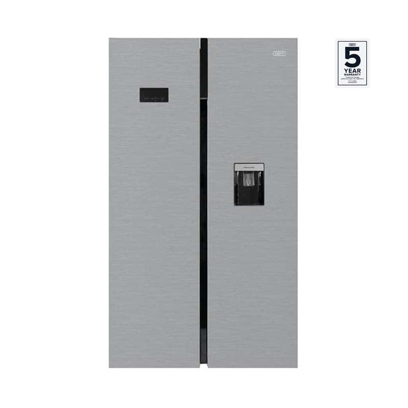 Defy Fridge Defy 614L Metallic Eco Side by Side Fridge DFF463 (4728027709529)
