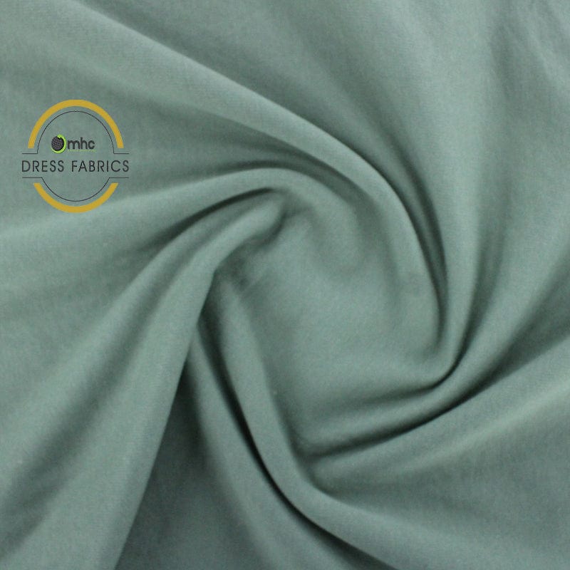 TRACKSUITING Dress Forms Tracksuiting Fabric Dark Sage 140cm (7032320688217)