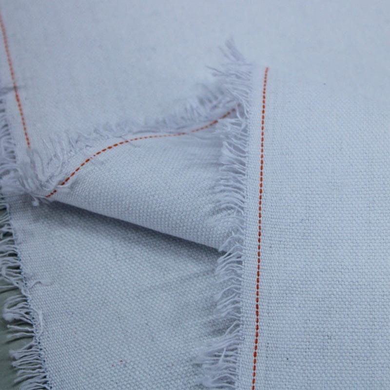 XHOSA FABRIC Dress Fabrics White Xhosa Fabric 150cm (6732714934361)