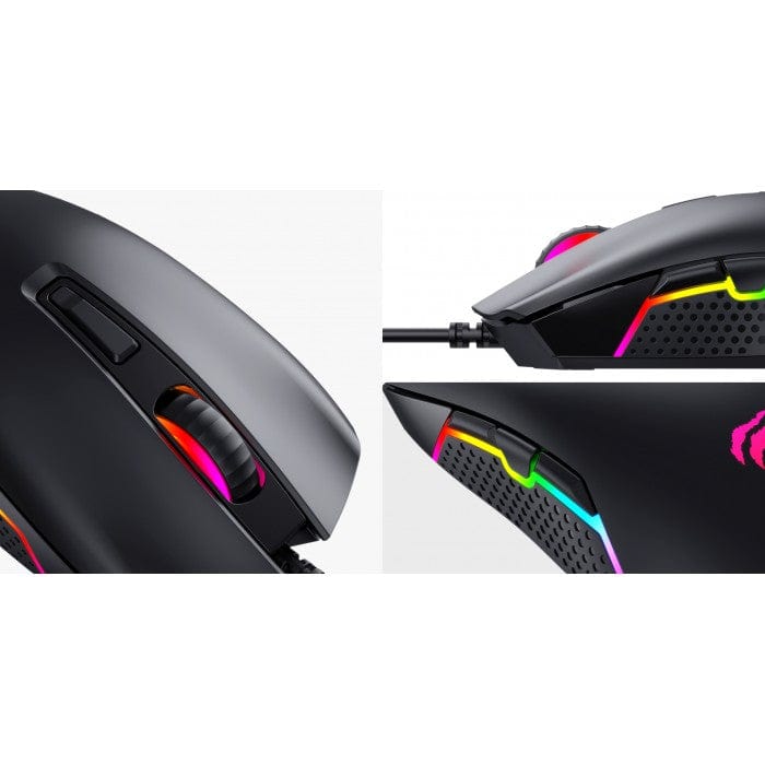 HAVIT Gaming GAMENOTE MS1010 USB 3600DPI RGB BACKLIT GAMING MOUSE (6682351665241)