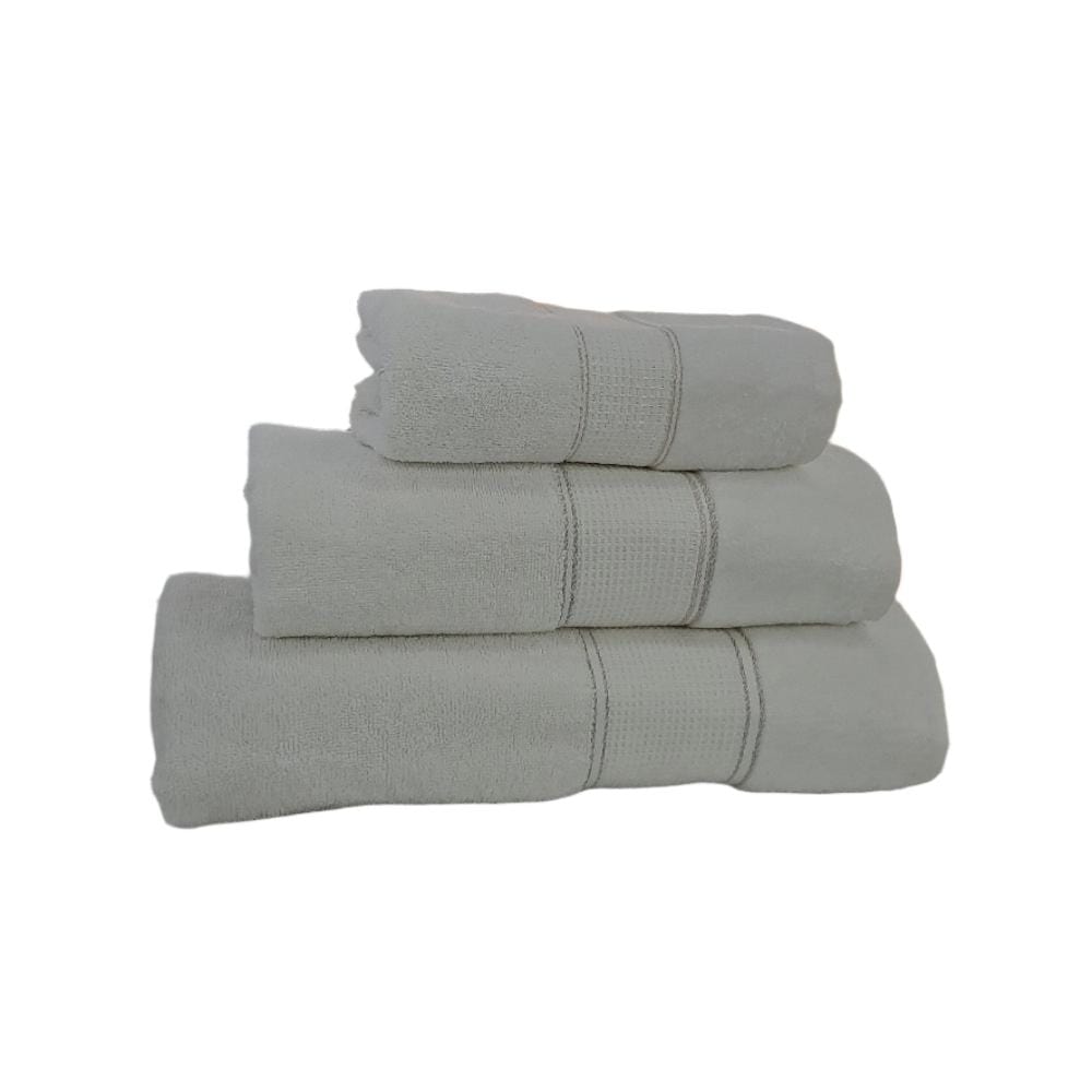 Bristol Towel Bristol Lurex Towels White (7513176342617)