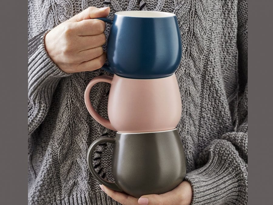 Maxwell & Williams MUGS Maxwell & Williams Tint Snug Mug Navy 450ml DI0242 (7504692412505)