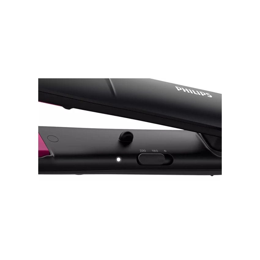 Philips HAIR DRYER Philips Straightcare Essential Thermoprotect Straightener Black/Pink BHS375/00 (7419580874841)