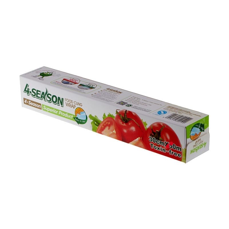 4 SEASONS Kitchen 4 Season Cling Wrap 30cmX100m (Toxin Free) (7676024651865)