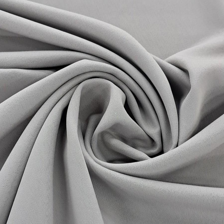 4 WAY STRETCH Dress Fabrics Silver 150 CM 4 Way Stretch Fabric 150 cm (4757650964569)