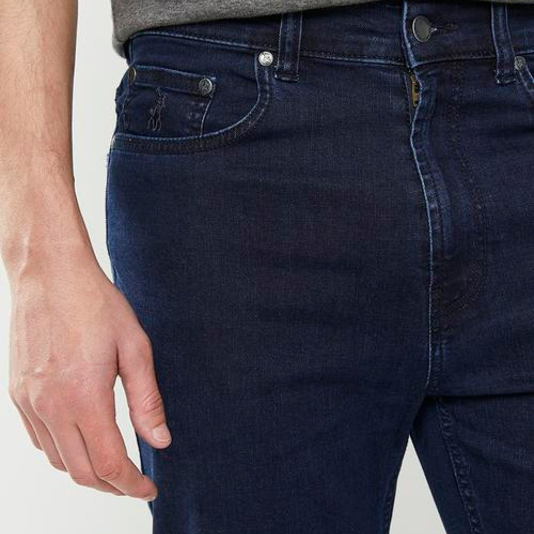 Polo Men's Paul Stretch Denim-Blue/Black 0077241