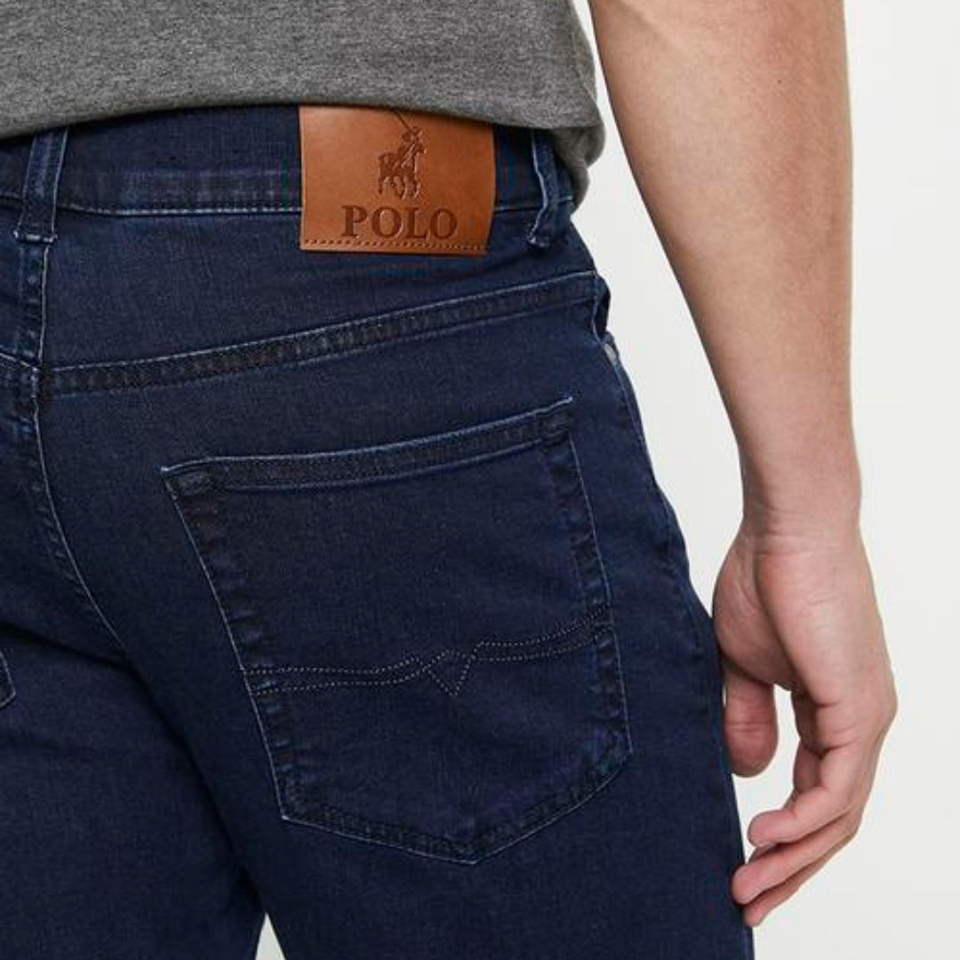 Polo Men's Paul Stretch Denim-Blue/Black 0077241