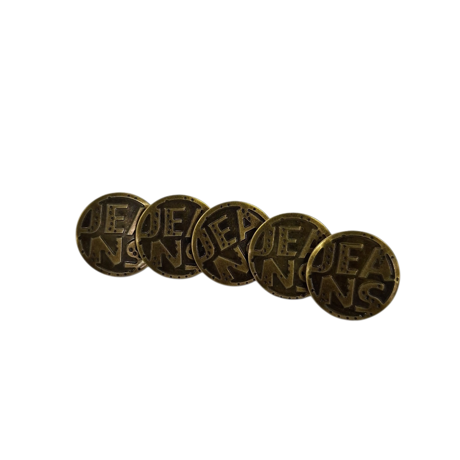 Denim Buttons Bronze 40101.