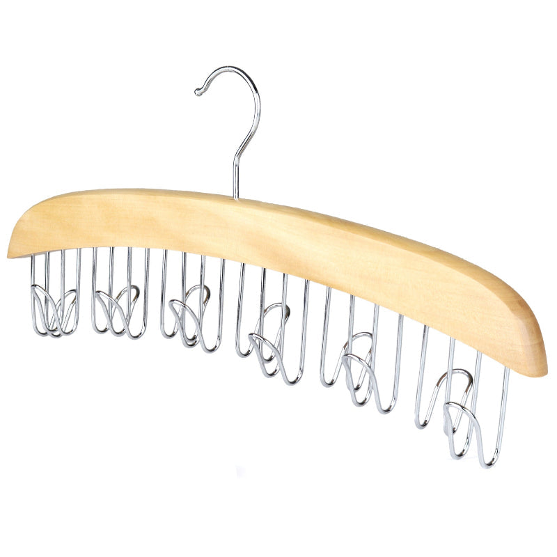 Danny Home Hook Wood Belt Hanger Natura 40cm WH016.