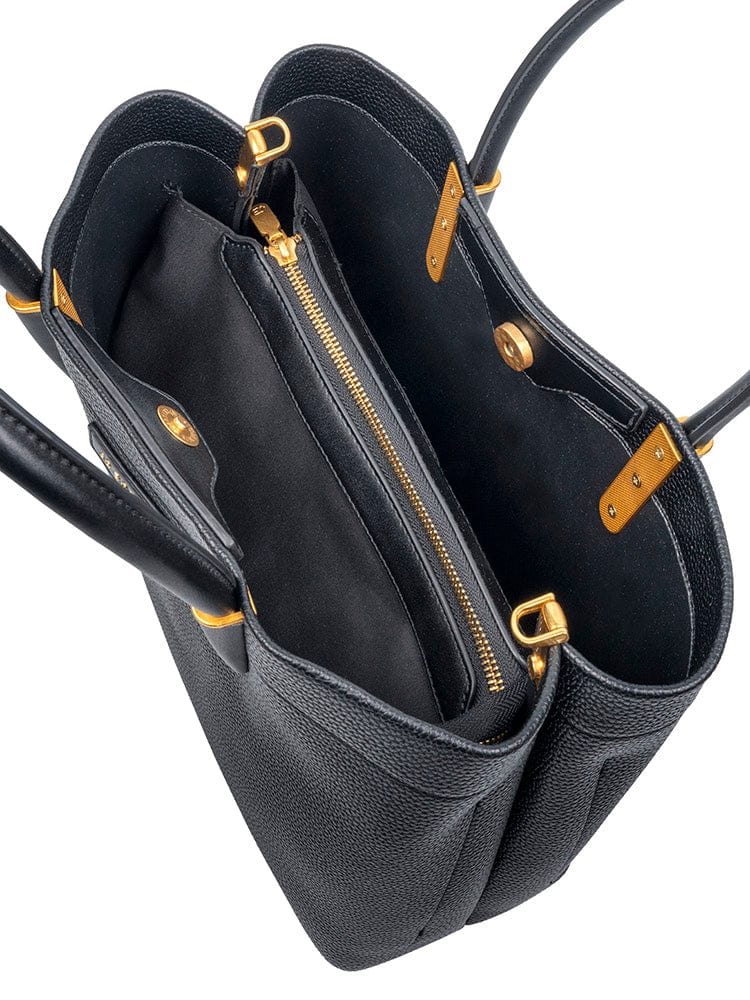 Jo Borkett Handbag Jo Borkett Olivia Shopper Black JBH105055