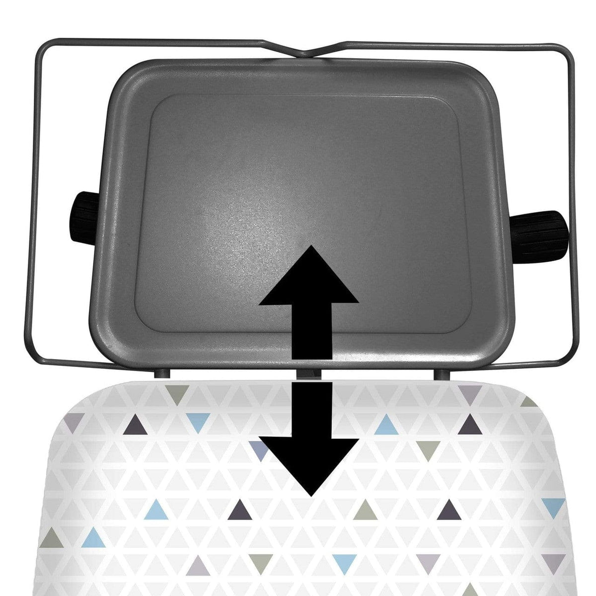 Taurus Ironing Board Taurus Ironing Board Mesh Top Powder Coat Grey 130x47cm Argenta Elegance (6798544109657)