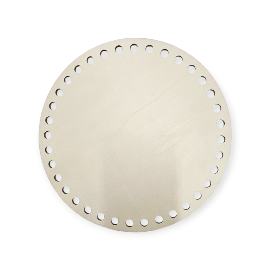 MHC WORLD Wooden Crochet Blank Circle Wooden Crochet Blank