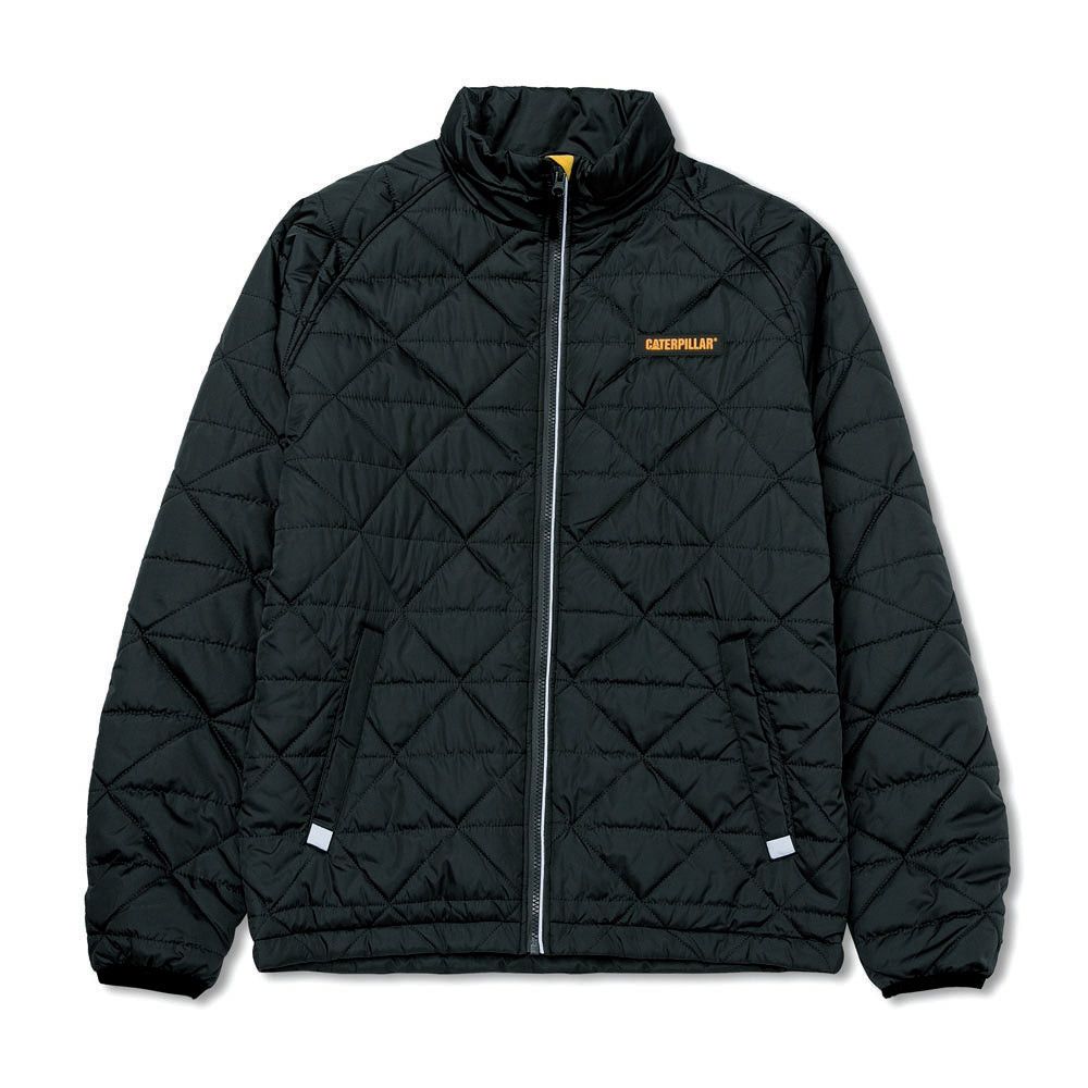 Caterpillar Mens Quilted jacket Pitch Black  4040218-10121