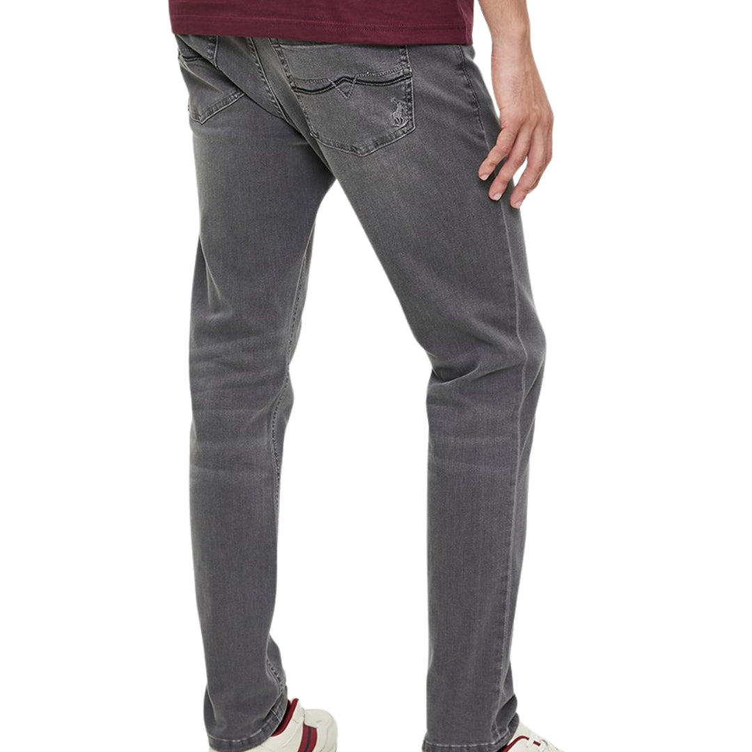 Polo Mens Pjc Slim Leg Denim-Charcoal