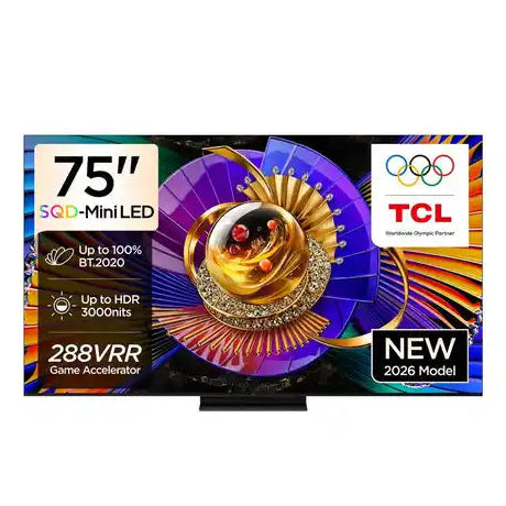 TCL 75-INCH C7L SQD-MINI LED GOOGLE TV 144HZ