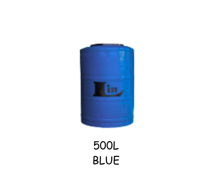 Lin Water Tank Vertical 500 Litre Blue