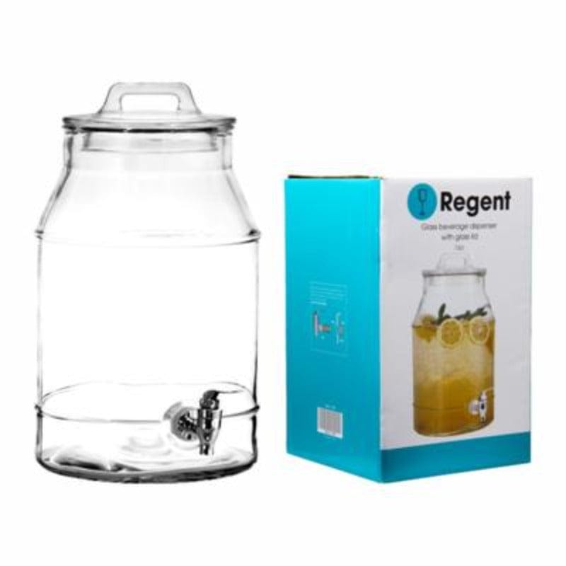 Regent WATER DISPENSER Regent Glass Beverage Dispenser 7.5 Litre (6549276885081)