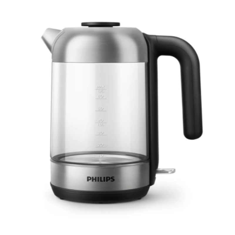 PHILIPS KETTLE Philips 5000 Series Glass kettle 1.7 Litre HD9339/81 (4732291055705)