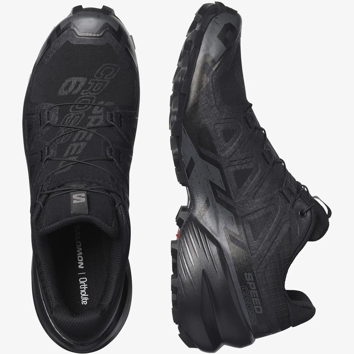 Salomon Speedcross 6 Mens Trail Running Shoes -Black 417379