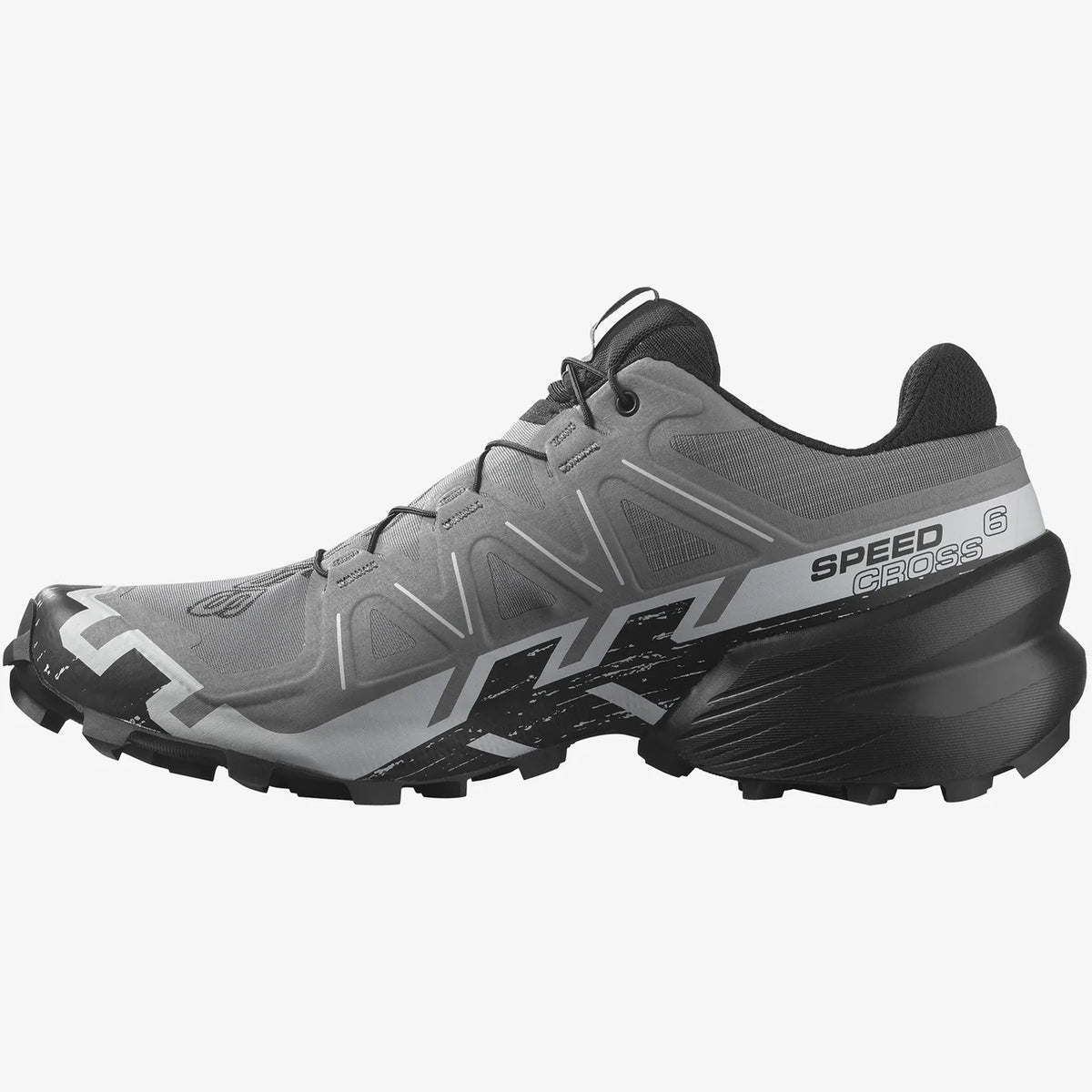 Salomon Speedcross 6 Mens Trail Running Shoes -Grey 417380