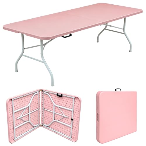 Rectangular Folding Table 1.8M Pink FT-Pink
