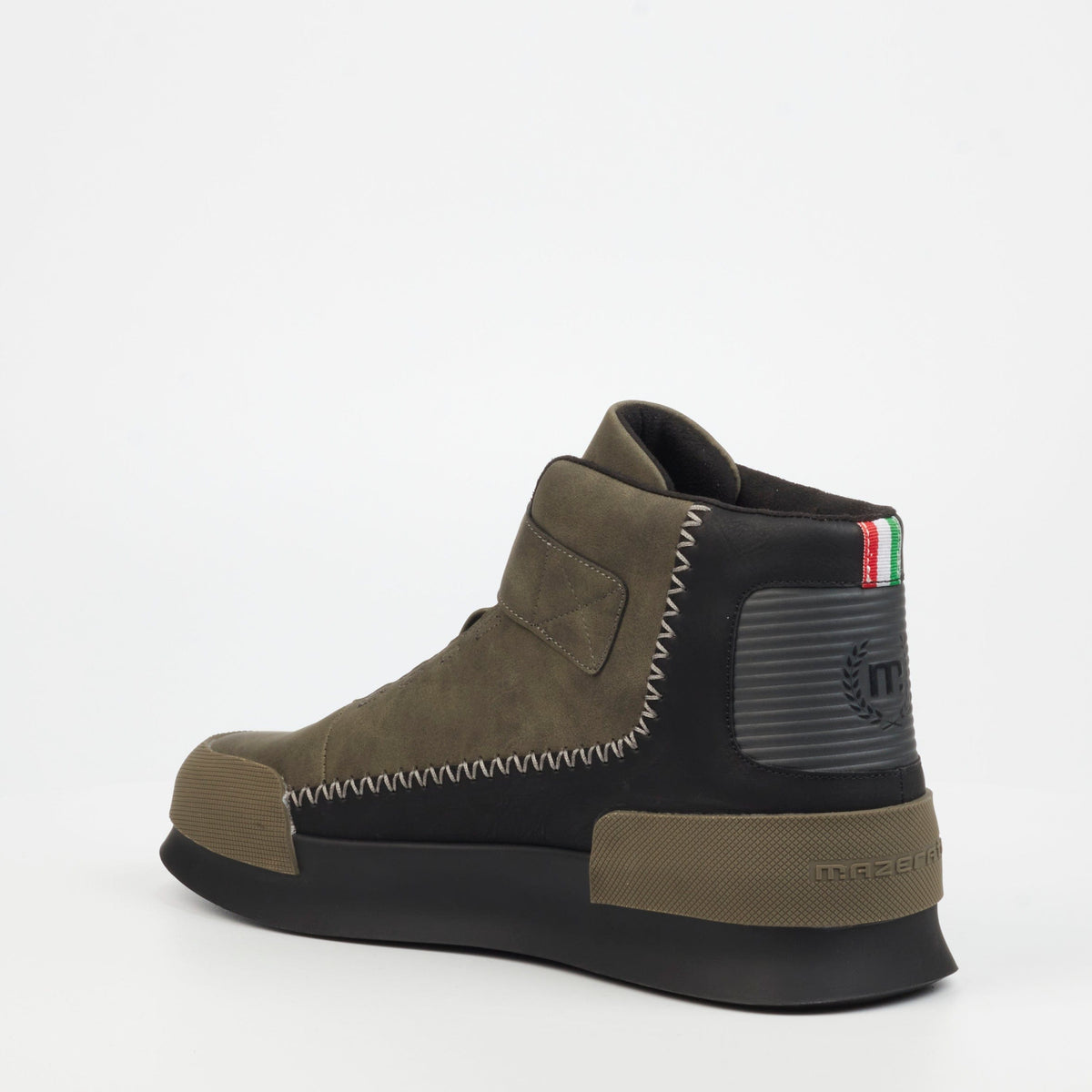 Mazerata Casual Shoes Mazerata Valentino 1 Nub Olive (7398765035609)