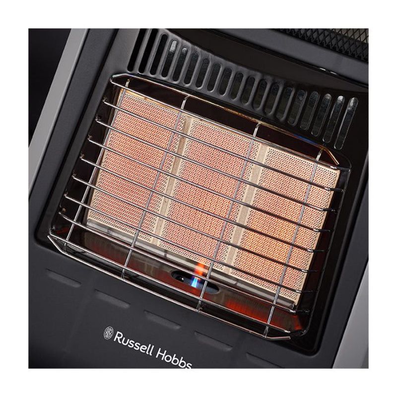 Russell Hobbs 3 Panel Gas & Quartz Heater - RHGQH03.