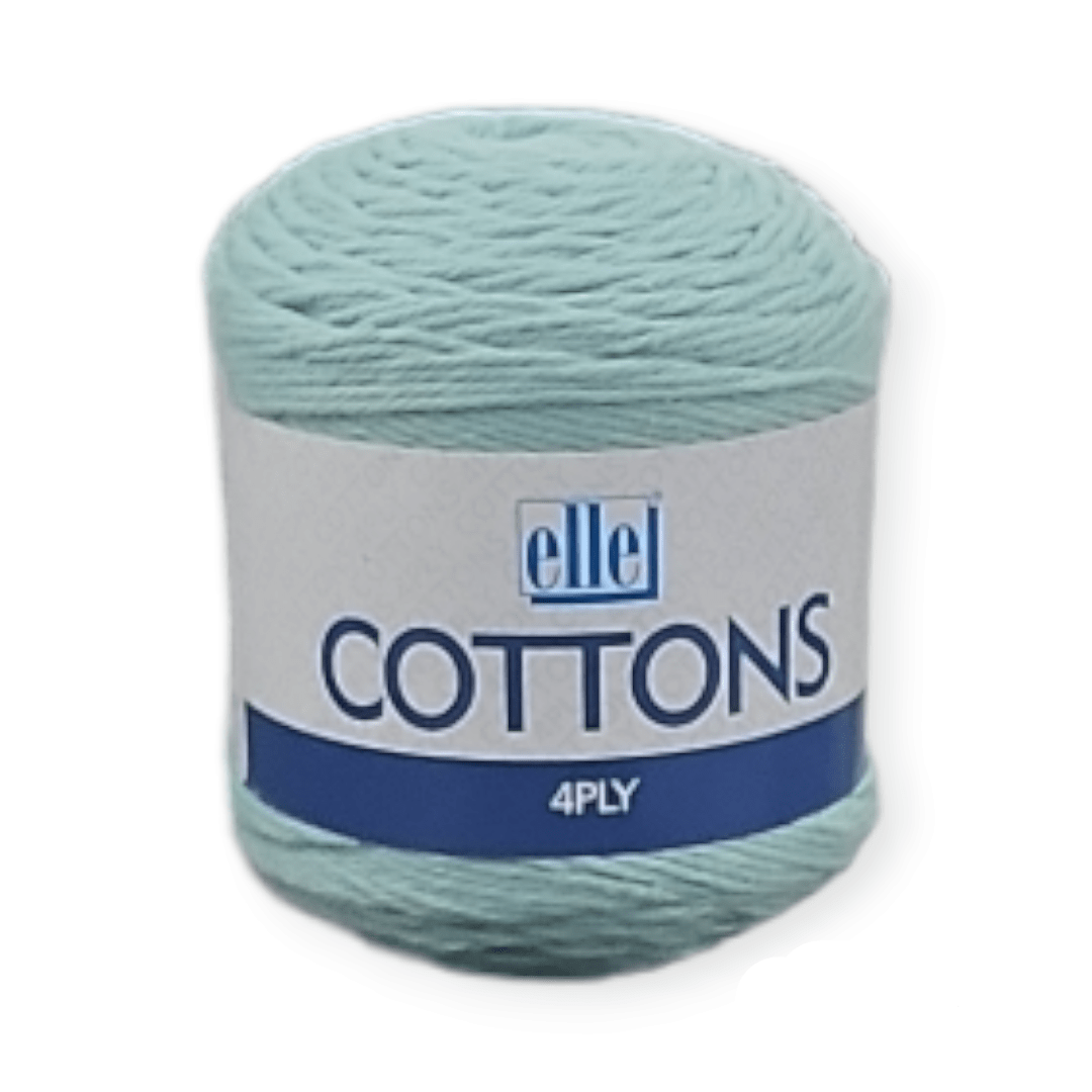 ELLE Habby Elle Cotton 4Ply Mint 027 50G (7297801912409)