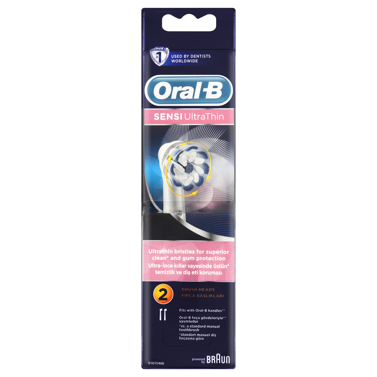 Oral-B iO Refill 2 Pack Sensitive.