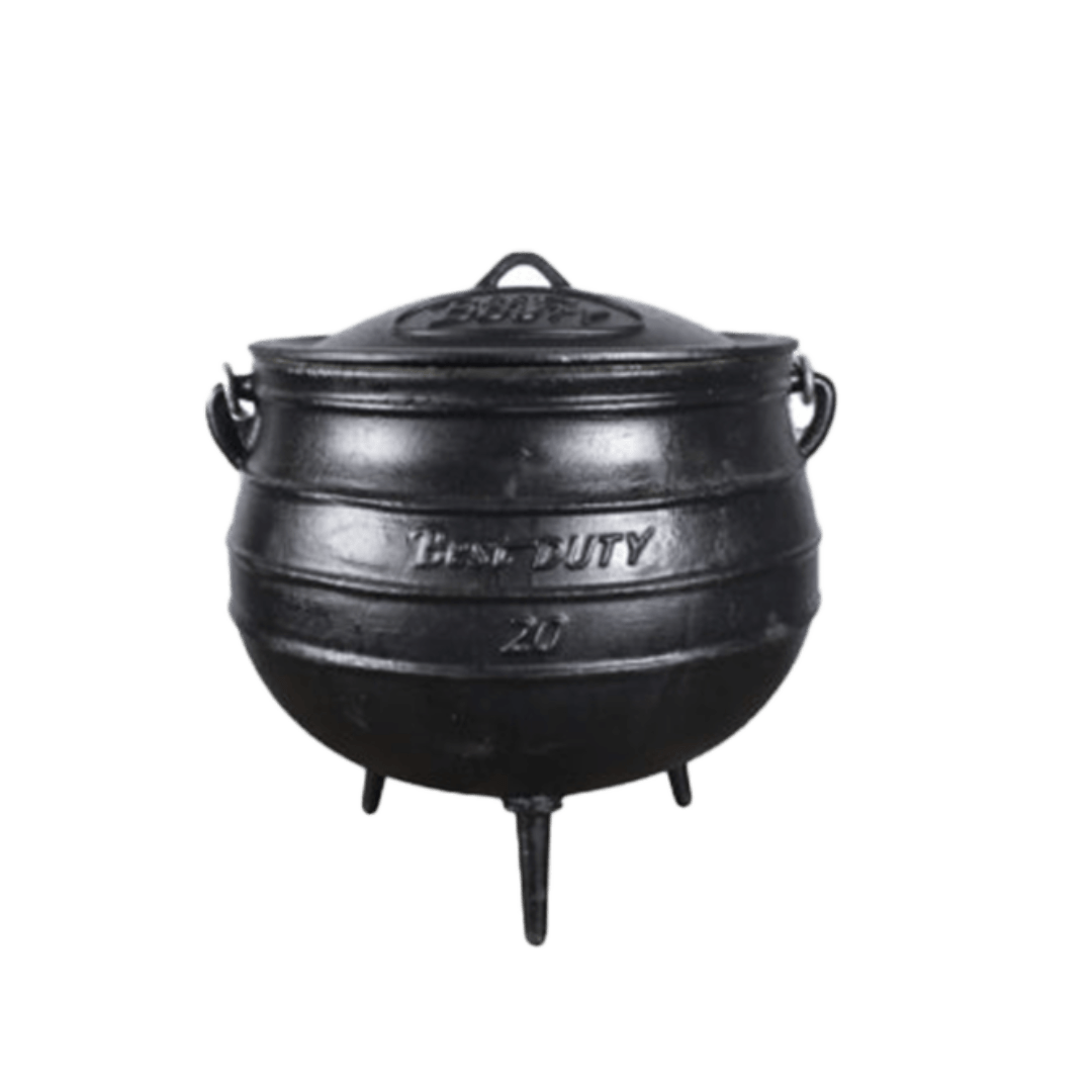 LK'S Cast Iron Pots LK'S Best Duty 3 Legged Pot – No. 20 (2061583810649)