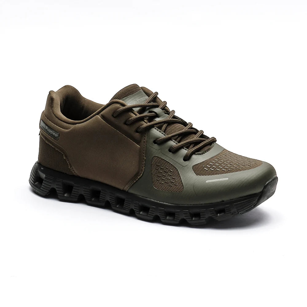 Hush Puppies Mens Steps Shoes-Olive HPM00882OLOL.