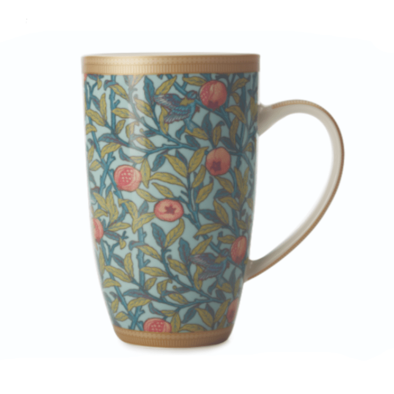 Maxwell & Williams MUG Maxwell & Williams William Morris Bird & Pomegranate Coupe Mug 420ML (6873079939161)