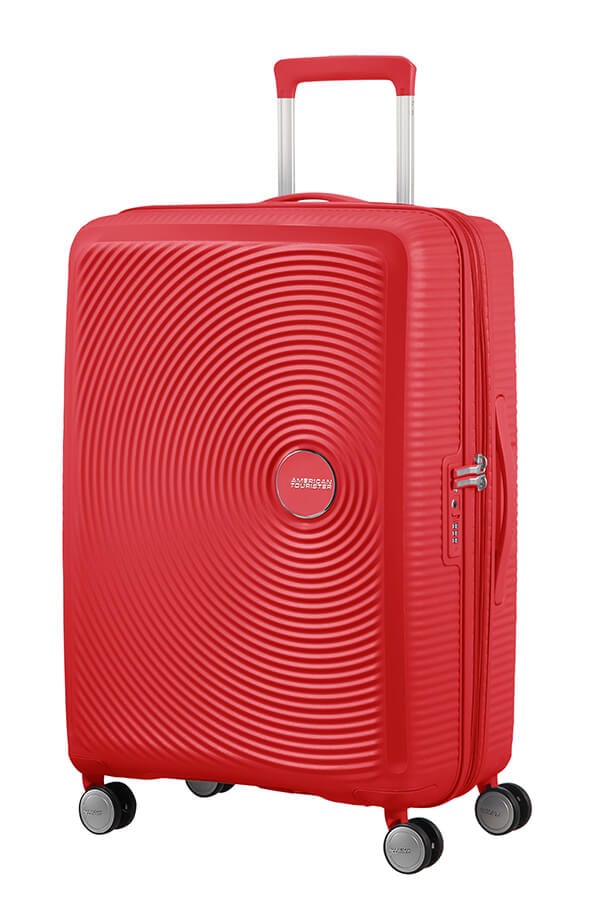 American Tourister Suitcase American Tourister Soundbox 4 Wheel 67Cm Medium Spinner Expandable Suitcase (7267090137177)