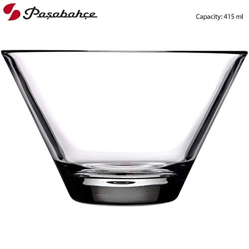 Pasabahce BOWL Pasabahce Bowls 6pc 130mm Glass Venezia Set Of 6 53753 (7287437262937)