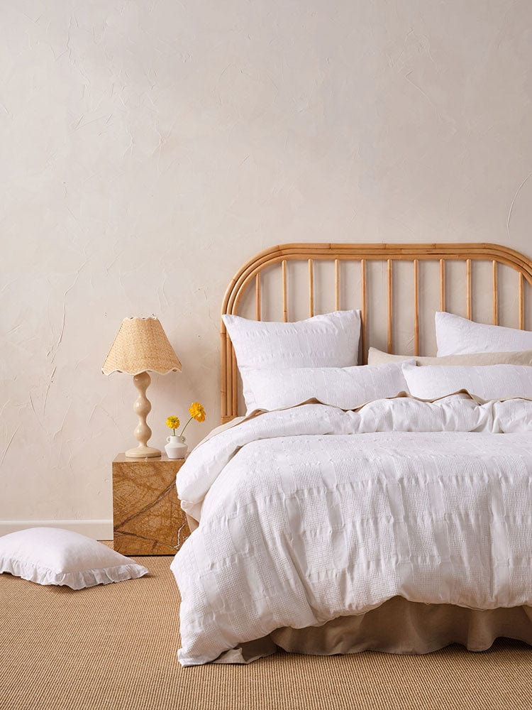 Linen House Duvet Cover Linen House White Seren White Duvet Cover Set