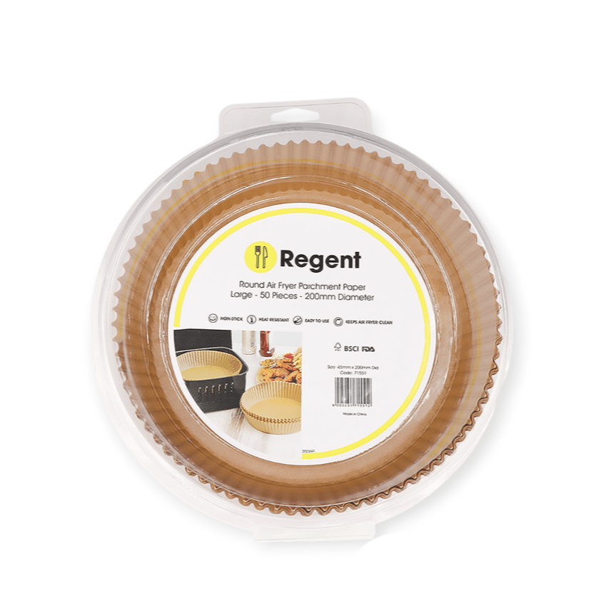 Regent AIR FRYER Regent Air Fryer Round Parchment Paper Liners 50 Piece 71551 (7578003013721)