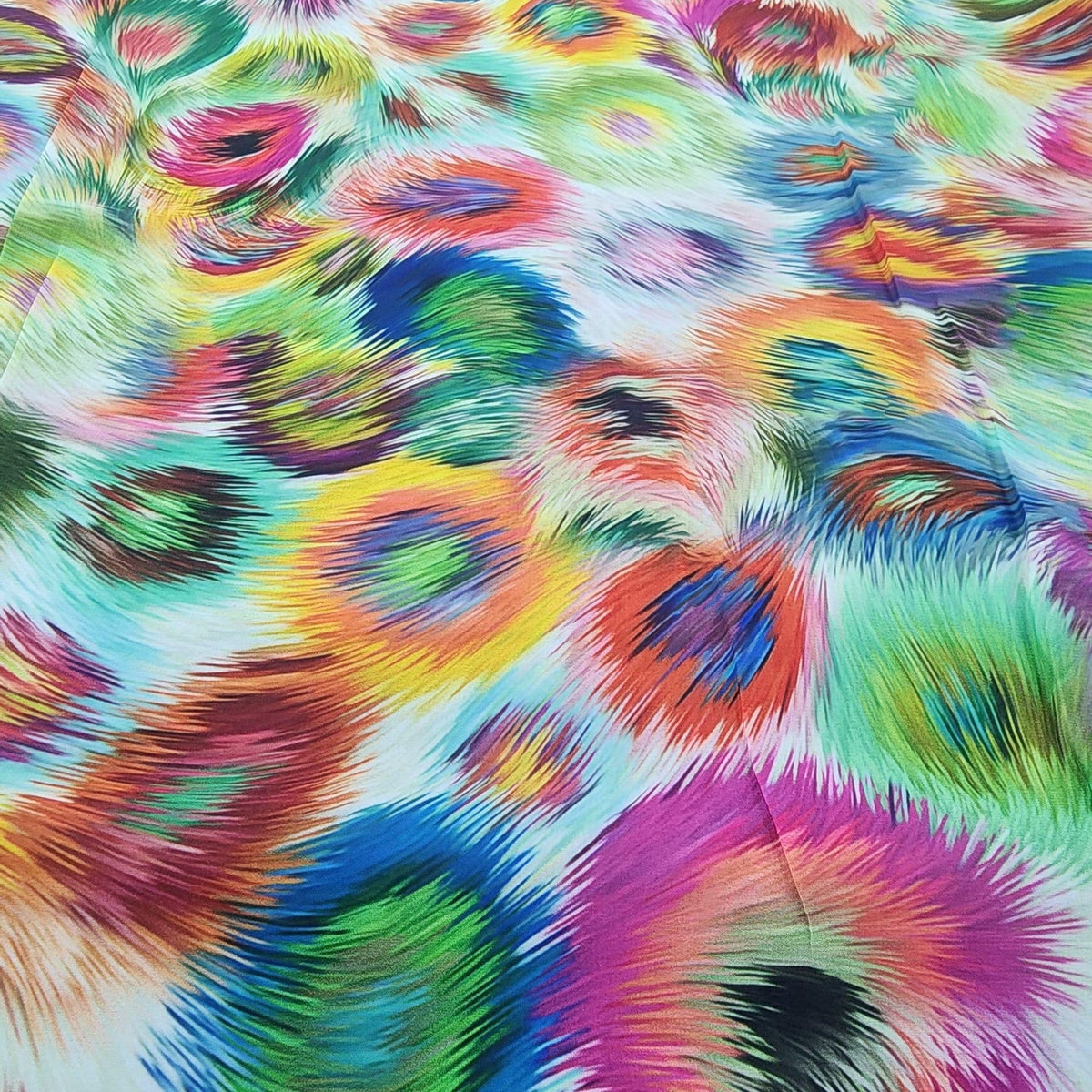 PRINTED CHIFFON Dress Fabrics Printed Peach Chiffon Fabric 150cm (7510767829081)