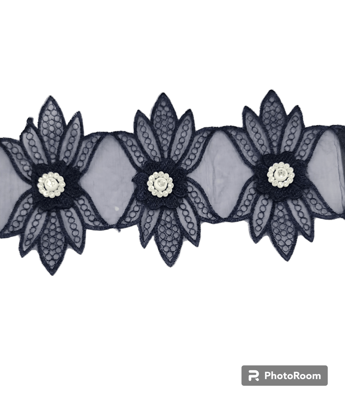 TRIMMINGS Habby Trimming FT47 Navy (7506923978841)