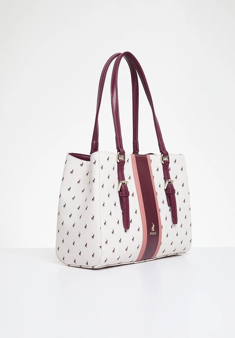 Polo Tote Cream Polo Women's Camden E/W Tote Cream (7711229116505)