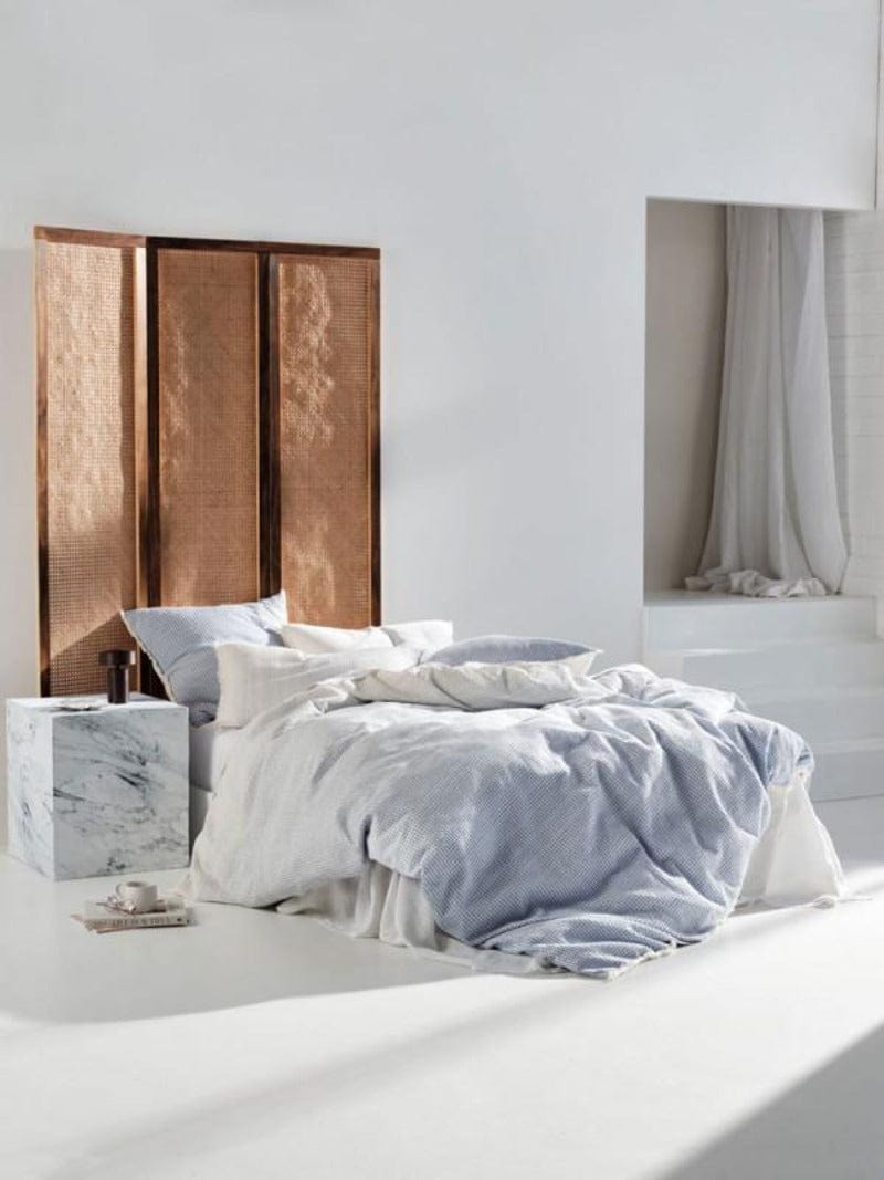 Linen House Duvet Cover Linen House Blue Lucca Duvet Cover Set (4779665686617)