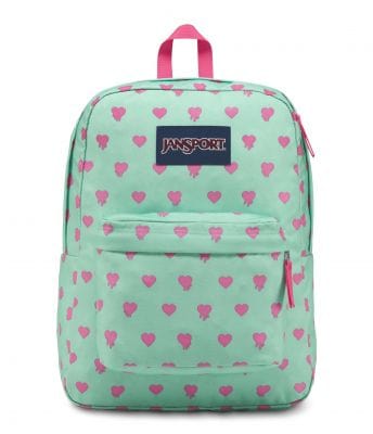 Jansport Backpack CASCADE Jansport Superbreak Backpack Cascade Bleeding Hearts (6546886033497)