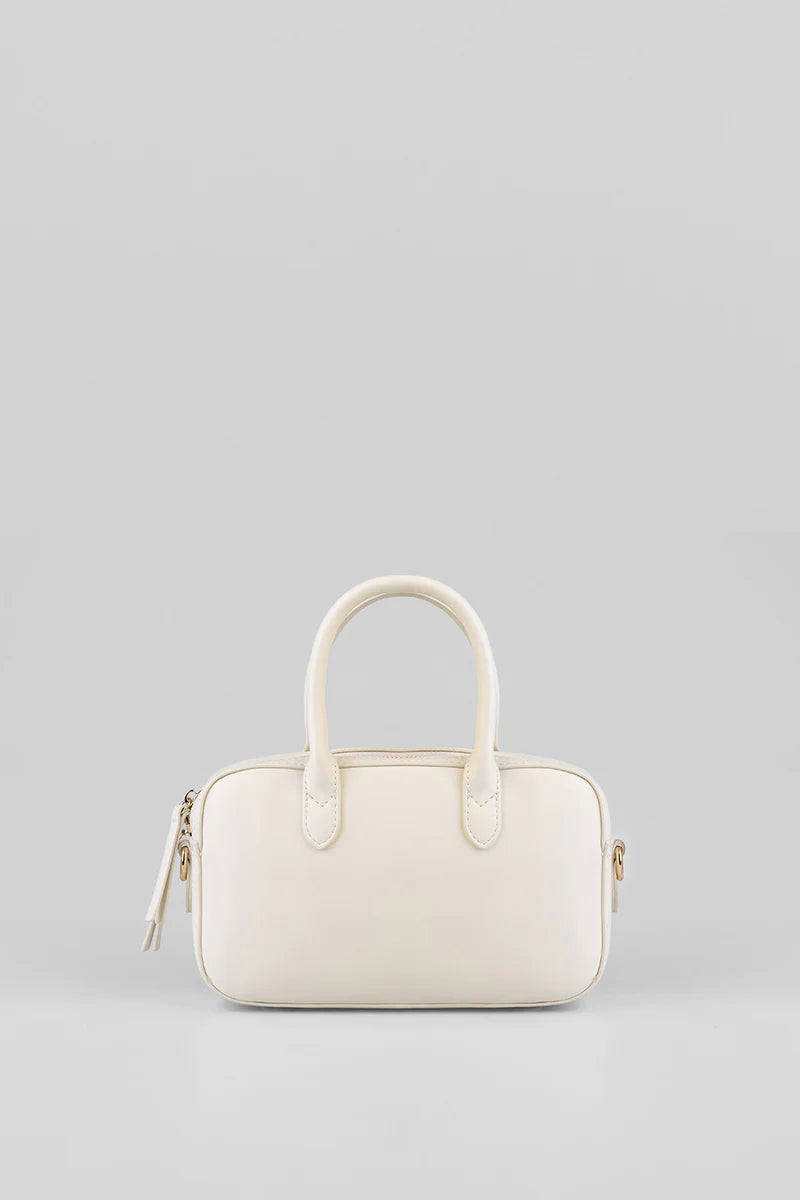 Sissy Boy Emory Bag Bowler-Off White BG967