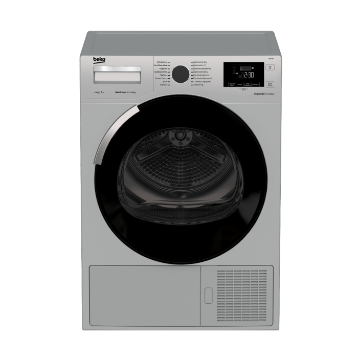 Beko Tumble dryer Beko 8kg Heat Pump Tumble Dryer Grey BTD100 (7203735175257)