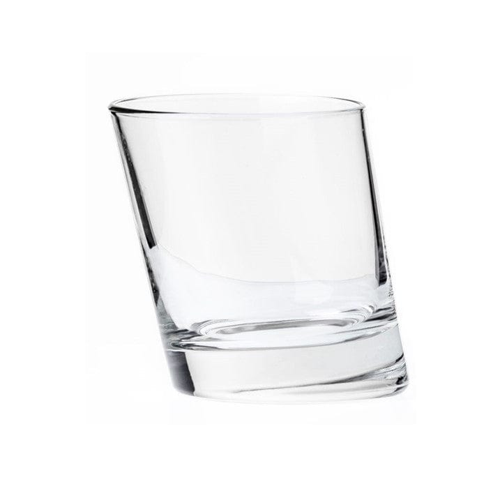 BORGONOVO CRYSTAL GLASS Borgonovo Pisa Slanted Glass 280ml Set of 3 (7288133714009)