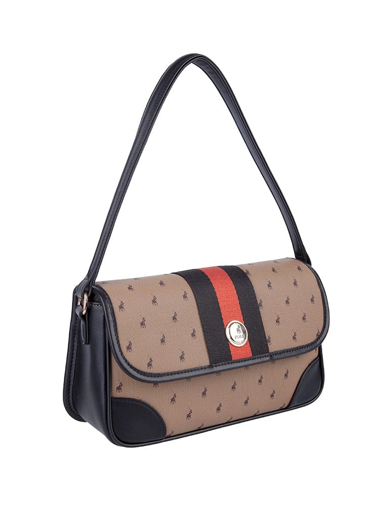 Polo Hand Bag Polo Parker Flapover Baguette (7496740339801)