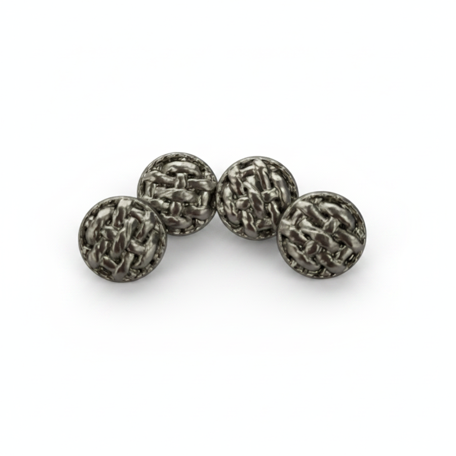 Buttons 28in 44248 Silver.